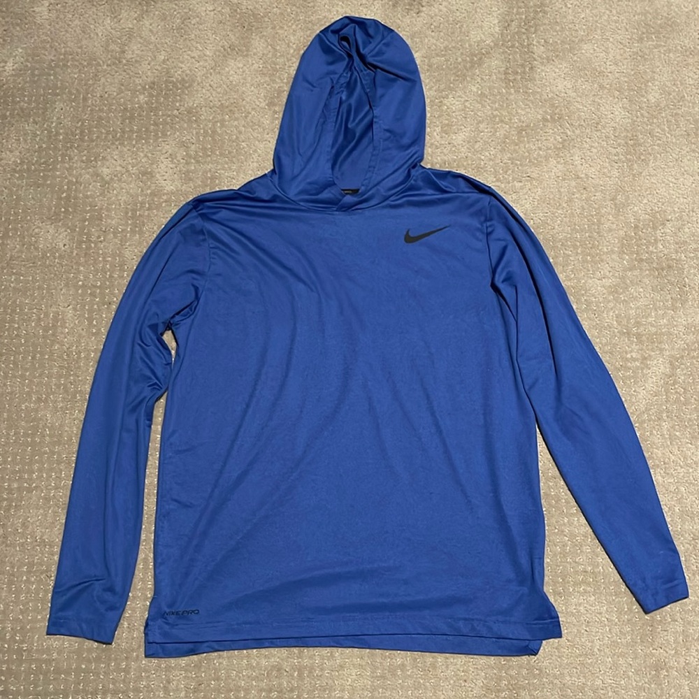 Mens Nike Pro Hooded Shirt